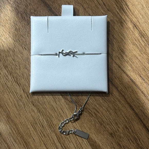 Silver Cassandre charm YSL bracelet - Picture 1 of 6
